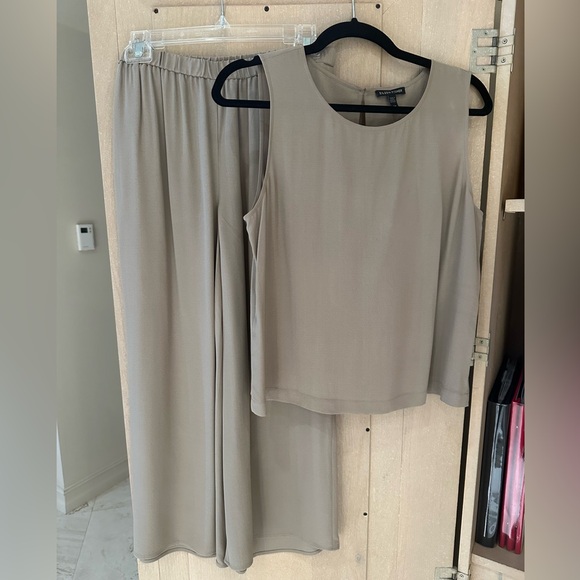 Eileen Fisher Other - EileenFisher matching silk tank and crop pant.
